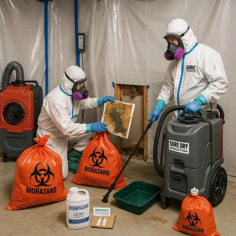 Contaminated Water Handling Protocols process in Green Lake, WI
