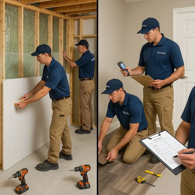 Repairs and Reconstruction process in Green Lake, WI