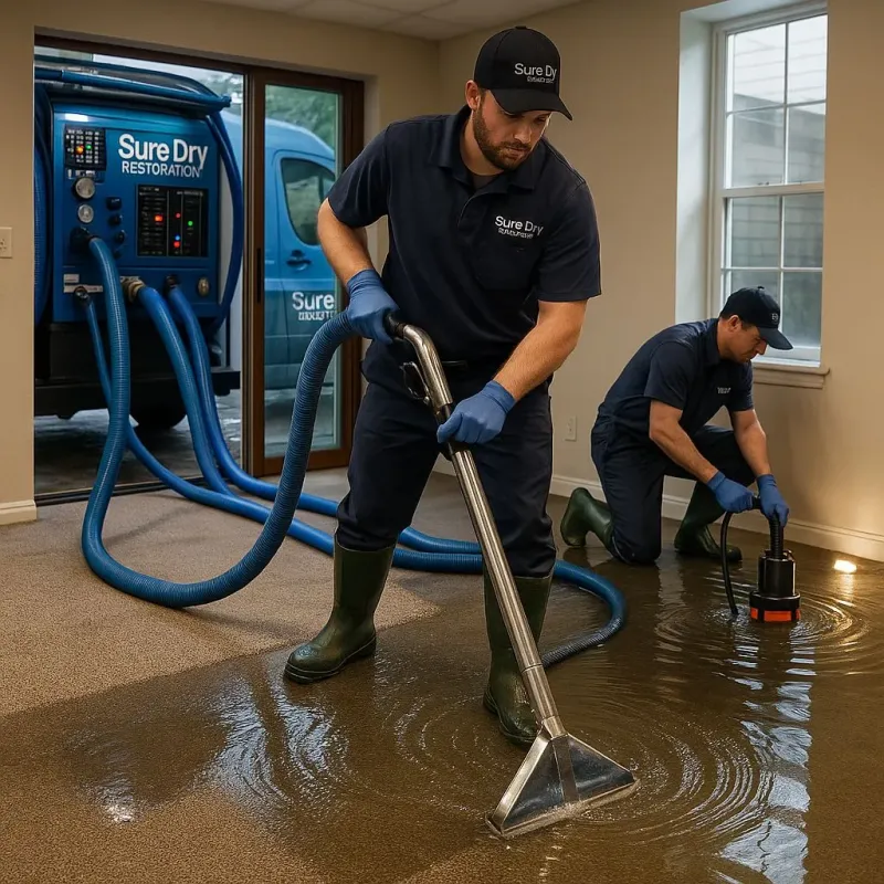Water Extraction and Removal process in Green Lake, WI